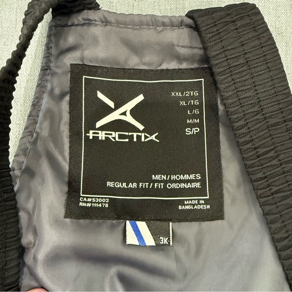 Arctix Men’s Black Insulated Bibs - Picture 7 of 8